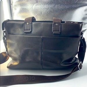 Armani Leather Briefcase